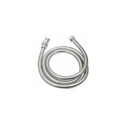 IDROBRIC - Tubo doccia cromato - 200cm - Doppio raccordo - Antitorsione IDROBRIC - Tubo doccia cromato - 200cm - Doppio raccordo - Antitorsione