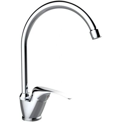 Mezclador de Cocina de Alto Caño Cromado Idrobric - Grifo Mezclador de Cocina de Alto Caño Cromado Idrobric - Grifo