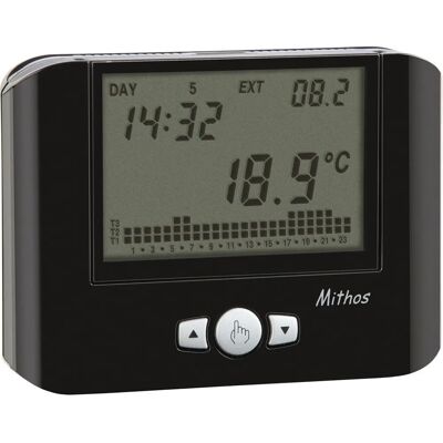 VEMER Termostato Digitale Nero VE312500 con Programmazione Settimanale VEMER Termostato Digitale Nero VE312500 con Programmazione Settimanale