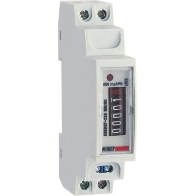 VEMER Energiemeter VE321600 - Eenfasig, 230V, 25A VEMER Energiemeter VE321600 - Eenfasig, 230V, 25A