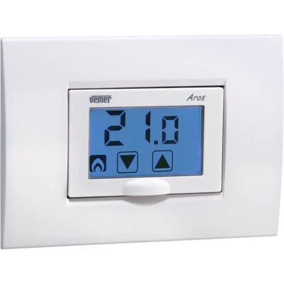 VEMER VEM VE458600 Termostato Touch Screen - Incasso, Batteria VEMER VEM VE458600 Termostato Touch Screen - Incasso, Batteria