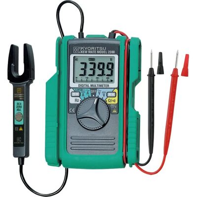 Vemer Kyoritsu Kew 2000 - Digitale multimeter - Meet AC/DC spanning en stroom Vemer Kyoritsu Kew 2000 - Digitale multimeter - Meet AC/DC spanning en stroom