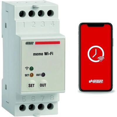 VEMER VEMER Interruptor - VE780700 - Control Remoto Wi-Fi, Programación Horaria/Astronómica VEMER VEMER Interruptor - VE780700 - Control Remoto Wi-Fi, Programación Horaria/Astronómica