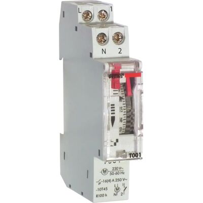 VEMER Vemer T001 Electromechanical Daily Timer - Interruttore Elettromeccanico Giornaliero VEMER Vemer T001 Electromechanical Daily Timer - Interruttore Elettromeccanico Giornaliero