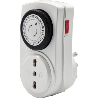 Minuterie électromécanique Vemer VJ63050000 - Quotidien - 230V Minuterie électromécanique Vemer VJ63050000 - Quotidien - 230V