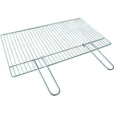 SALONE SRL Griglia in acciaio cromato 45x33 cm - Tipo di barbecue SALONE SRL Griglia in acciaio cromato 45x33 cm - Tipo di barbecue