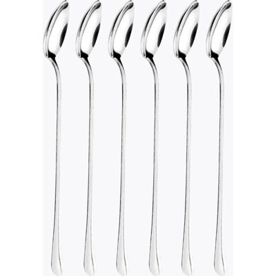 Motta Edelstahl Latte Macchiato Löffel 6er Set Motta Edelstahl Latte Macchiato Löffel 6er Set