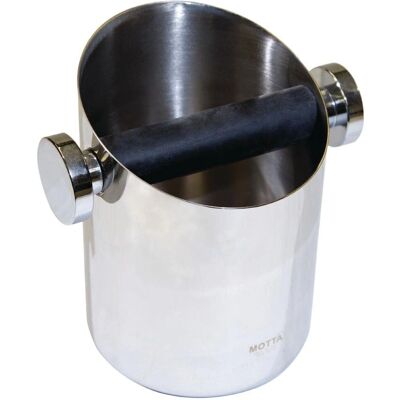 Contenedor de posos de café Motta - Acero inoxidable - 10,5cm - Contenedor de posos Contenedor de posos de café Motta - Acero inoxidable - 10,5cm - Contenedor de posos
