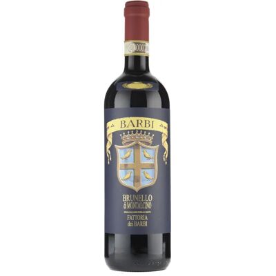 Fattoria dei Barbi Brunello di Montalcino - Cerises & Herbes - Vin Rouge - Publicité Fattoria dei Barbi Brunello di Montalcino - Cerises & Herbes - Vin Rouge - Publicité