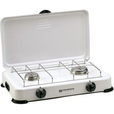 Kemper cuisinière émaillée à 2 brûleurs (104981) Kemper cuisinière émaillée à 2 brûleurs (104981)