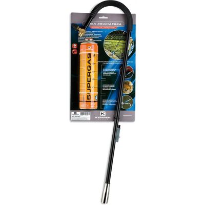 Kemper Bruciatore di erbacce con cartuccia di gas - 90cm - Ecologico Kemper Bruciatore di erbacce con cartuccia di gas - 90cm - Ecologico