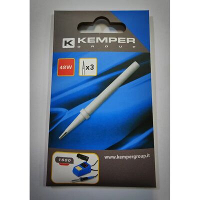 KEMPER - Set di punte di saldatura di ricambio - 3 pezzi per saldatore regolabile KEMPER - Set di punte di saldatura di ricambio - 3 pezzi per saldatore regolabile