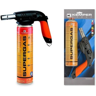 Kemper - 820AKIT - 1860°C - 7/16" rosca - soplete de gas Kemper - 820AKIT - 1860°C - 7/16" rosca - soplete de gas