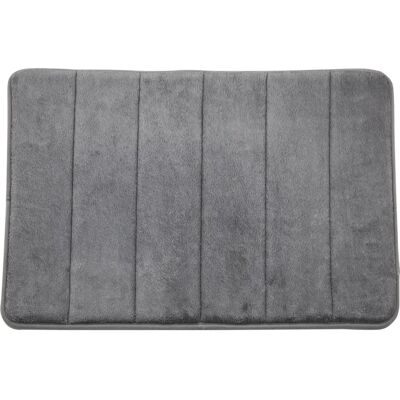 Tappeto bagno Tecnomat Bricoman Microfibra - 40x60cm, Grigio Tappeto bagno Tecnomat Bricoman Microfibra - 40x60cm, Grigio