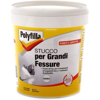 Polyfilla 1 Kg - Stucco Pronto per Grandi Crepe Polyfilla 1 Kg - Stucco Pronto per Grandi Crepe