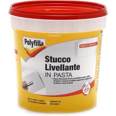 Polyfilla Stucco Auto Livellante - Interno, 1,5kg Polyfilla Stucco Auto Livellante - Interno, 1,5kg