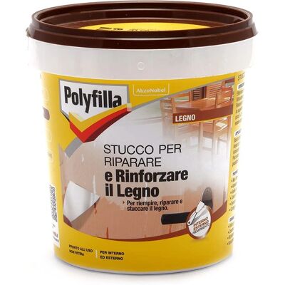Bruguer Polyfilla Stucco per Legno - Interno/Esterno - 1kg Bruguer Polyfilla Stucco per Legno - Interno/Esterno - 1kg
