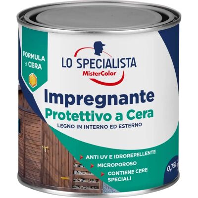 LO SPECIALISTA - 0.75L - Castagno Scuro - Impregnante Legno LO SPECIALISTA - 0.75L - Castagno Scuro - Impregnante Legno
