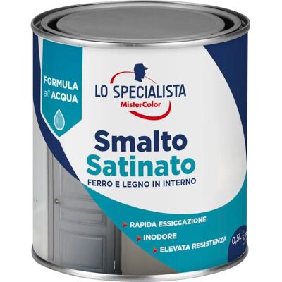 Lo Specialista Smalto Satin Acqua Grigio Perla - Mobili Interni Lo Specialista Smalto Satin Acqua Grigio Perla - Mobili Interni