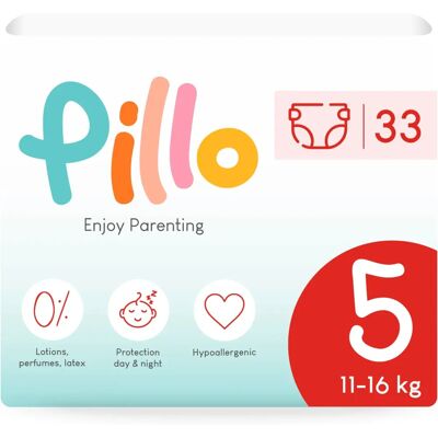 Pillo Junior Couches Jetables - Couches - Publicité Pillo Junior Couches Jetables - Couches - Publicité