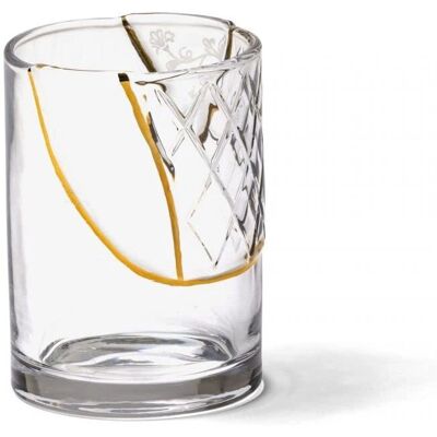 Bicchieri Kintsugi di Seletti - Trasparente & Oro - Marcantonio Bicchieri Kintsugi di Seletti - Trasparente & Oro - Marcantonio