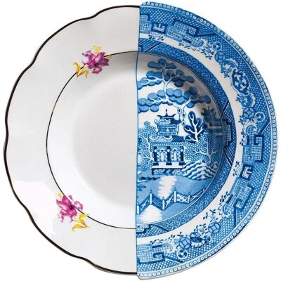 Seletti - Assiette creuse Hybrid en porcelaine - Multicolore - Designer CTRLZAK - Publicité Seletti - Assiette creuse Hybrid en porcelaine - Multicolore - Designer CTRLZAK - Publicité