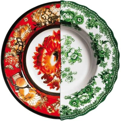 Assiette creuse Hybrid de Seletti - Design en céramique fait main - Publicité Assiette creuse Hybrid de Seletti - Design en céramique fait main - Publicité