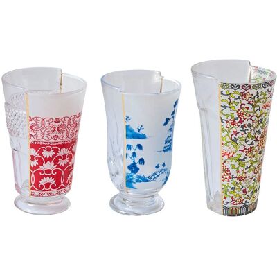 Seletti - Verres à cocktail hybrides - Multicolores - Bone China - Designer CTRLZAK - Publicité Seletti - Verres à cocktail hybrides - Multicolores - Bone China - Designer CTRLZAK - Publicité