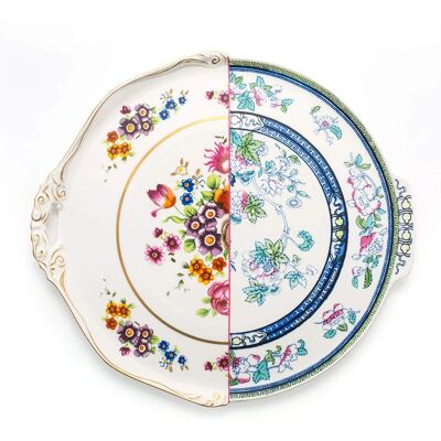 Seletti Piatto Ibrido - Multicolore - Porcellana Bone China - Studio di Design CTRLZAK - Piatto Seletti Piatto Ibrido - Multicolore - Porcellana Bone China - Studio di Design CTRLZAK - Piatto