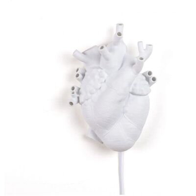 Applique Cœur Blanc - Décoration Murale Artistique Seletti Applique Cœur Blanc - Décoration Murale Artistique Seletti