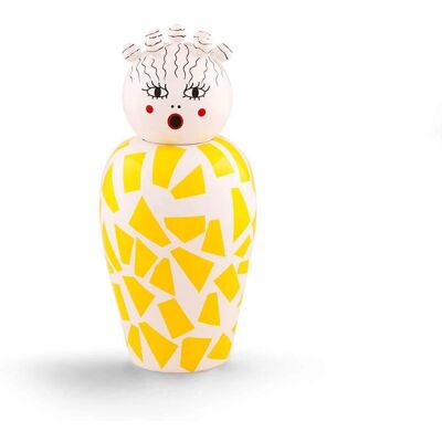 Seletti - Vase Canopie - Jaune - Porcelaine - Elena Cutolo - Publicité Seletti - Vase Canopie - Jaune - Porcelaine - Elena Cutolo - Publicité