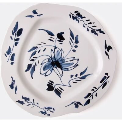 Seletti - Piatto Classic on acid - Blu - Porcellana - Piatto da cena Seletti - Piatto Classic on acid - Blu - Porcellana - Piatto da cena