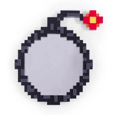 Seletti Pixel Spiegel - Grau - Designer Roberto Bruno Seletti Pixel Spiegel - Grau - Designer Roberto Bruno