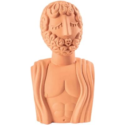 Seletti - Modell 11512 - Orange Terrakotta Griechenbüste Seletti - Modell 11512 - Orange Terrakotta Griechenbüste