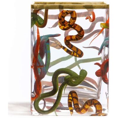 Seletti - Vaso Toilet Paper - Multicolore - Vetro - 10x8cm - Arte Seletti - Vaso Toilet Paper - Multicolore - Vetro - 10x8cm - Arte