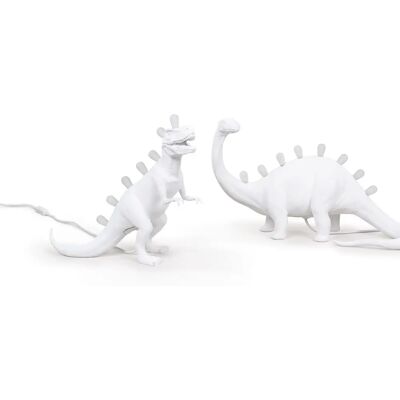 Lampe de table dinosaure Seletti - T-Rex en résine - Usage intérieur - Publicité Lampe de table dinosaure Seletti - T-Rex en résine - Usage intérieur - Publicité