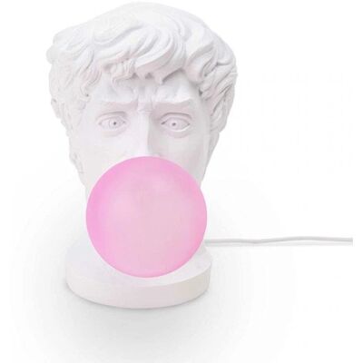 Seletti Wonder Times - Lampe Buste Résine Blanche - Décoration Artistique Seletti Wonder Times - Lampe Buste Résine Blanche - Décoration Artistique