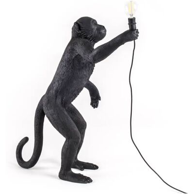 Lampe Singe Extérieure - Résine Noire - Marcantonio Lampe Singe Extérieure - Résine Noire - Marcantonio