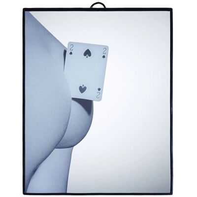 Specchio Surreale Two of Spades di Seletti - 17,5x23cm - Decorazione Arte Specchio Surreale Two of Spades di Seletti - 17,5x23cm - Decorazione Arte