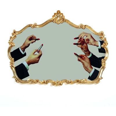 Seletti Modell 17068 - Barock Spiegel Gold Seletti Modell 17068 - Barock Spiegel Gold