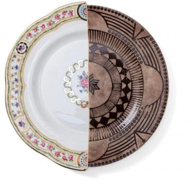 Assiette Hybrid Hobyo de Seletti - Céramique Multicolore - Publicité Assiette Hybrid Hobyo de Seletti - Céramique Multicolore - Publicité