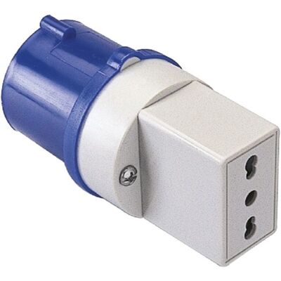 Poly Pool PP0639S Adaptador de Corriente Industrial - Estándar Italiano IP20 Poly Pool PP0639S Adaptador de Corriente Industrial - Estándar Italiano IP20