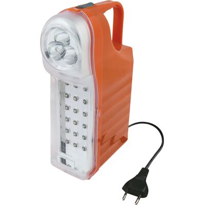 Lanterna de emergência Poly Pool PP0765 - 21 LED, 9-10h autonomia Lanterna de emergência Poly Pool PP0765 - 21 LED, 9-10h autonomia