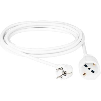 POLY POOL PP2623QB Rallonge 250V Blanc 3m Sécurité Enfants POLY POOL PP2623QB Rallonge 250V Blanc 3m Sécurité Enfants