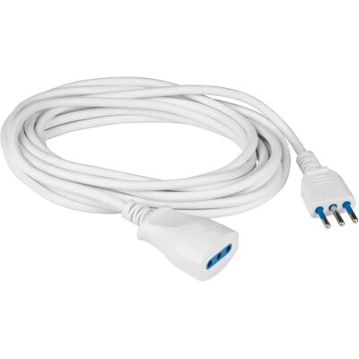 POLY POOL PP0381XAM Cordon d’extension blanc 3m italien POLY POOL PP0381XAM Cordon d’extension blanc 3m italien