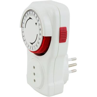 Poly Pool PP1408XAM Dagelijkse Cyclus Programmeerbare Timer voor Stopcontact Poly Pool PP1408XAM Dagelijkse Cyclus Programmeerbare Timer voor Stopcontact