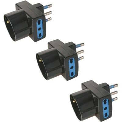 POLY POOL - polypool Presa Schuko Adattatori - 16A 2P+T POLY POOL - polypool Presa Schuko Adattatori - 16A 2P+T