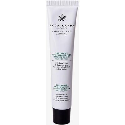 Acca Kappa Natural Eucalyptus Toothpaste - Oral Care Acca Kappa Natural Eucalyptus Toothpaste - Oral Care