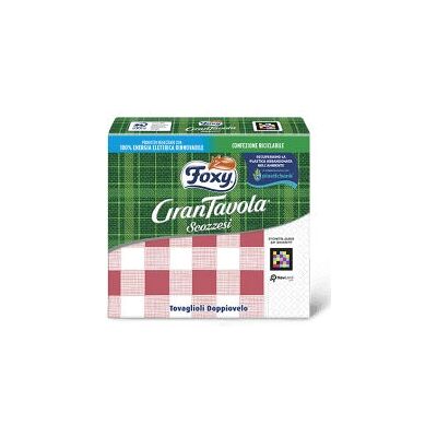 Foxy - GranTavola Scozzesi - Pastello - 43 pezzi - Tovaglioli Foxy - GranTavola Scozzesi - Pastello - 43 pezzi - Tovaglioli