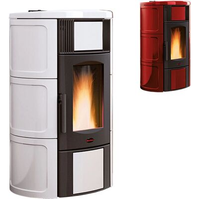 Nordica Extraflame Iside 2.0 - Estufa de pellets de cerámica Nordica Extraflame Iside 2.0 - Estufa de pellets de cerámica